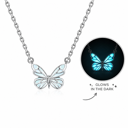 Glow Butterfly Necklace